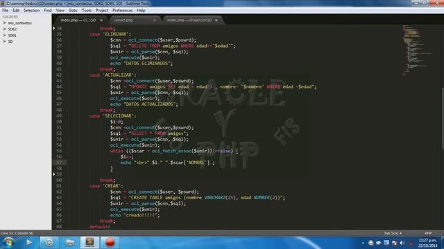 como selecionar datos de oracle desde php (parte 5) смотреть онлайн