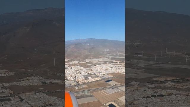 Landing at Las Palmas airport Gran Canaria ✈️ смотреть онлайн