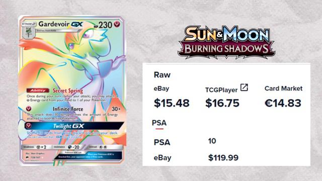 BEST RAINBOW CARDS TO GRADE RIGHT NOW FROM BURNING SHADOWS смотреть онлайн