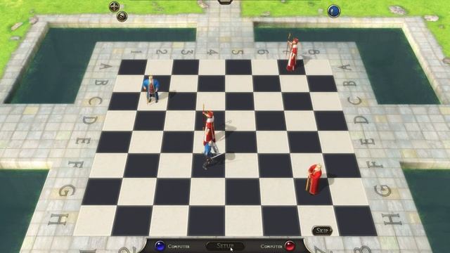 Batte Chess Game of King: 8 pawn lv9 vs 2 bishop lv9, who will win #6 | game co vua hinh nguoi смотреть онлайн
