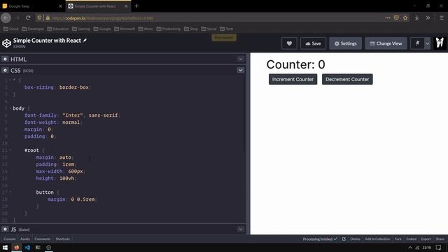 Rapidly prototyping React Components with CodePen. смотреть онлайн