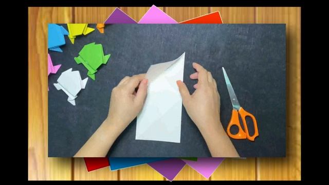 Easy Origami Episode 2 -Jumping Frog - ILP( Online Interactive Class) смотреть онлайн