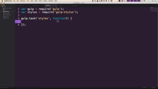 #14 Compiling Stylus With Gulp - Stylus Tutorials смотреть онлайн