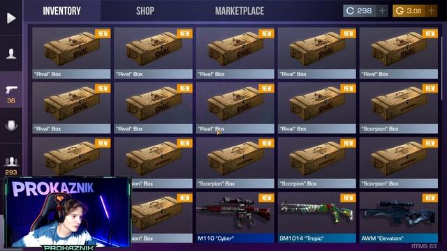 ОТКРЫЛ ПО 10 БОКСОВ ИЗ ВСЕХ КОЛЛЕКЦИЙ | КАКОЙ БОКС ЛУЧШЕ В СТАНДОФФ 2 смотреть онлайн