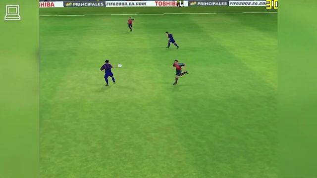 FIFA 2003 Gameplay NVIDIA Riva TNT2 M64 смотреть онлайн