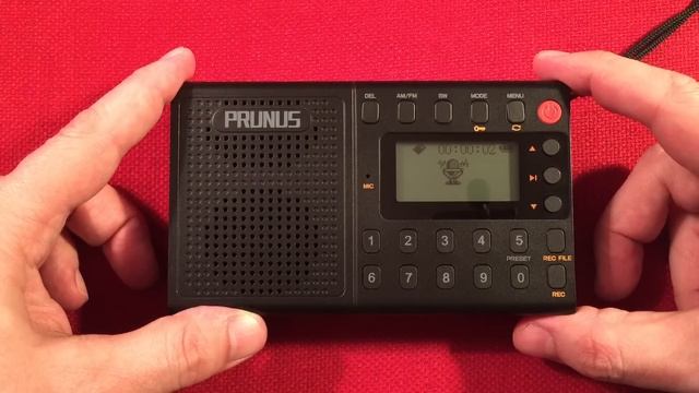 Prunus J-401 AM FM Shortwave MP3 Recorder Portable Radio Review