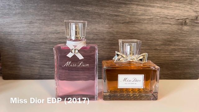 Perfume Review L *NEW* Dior Miss Dior Rose Essence + Comparison To My Miss Dior Fragrance Collectio