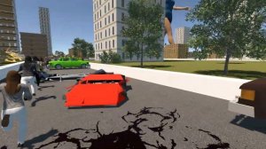 ГИГАНТСКАЯ ДЕВУШКА ДАВИТ ЛЮДЕЙ И РУШИТ ЗДАНИЯ!!! ЭТО ПОЛНЫЙ ТРЭШ И САДОМ, А НЕ ИГРА. (Flattened)