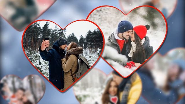 Бесплатный проект ProShow Producer - День святого Валентина. Valentines Day.