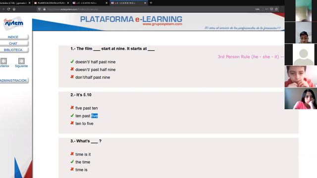 8th graders - AS unit 3: present simple, personal pronouns and possessive adjectives смотреть онлайн