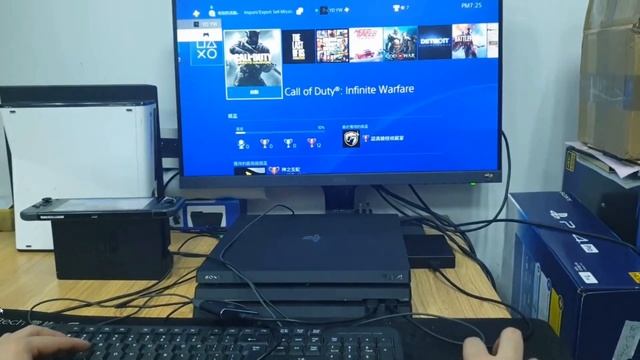 PS4 SLIM / PRO XBOX ONE Nintendo SWITCH клавиатура и мышь конвертер для подключения. смотреть онлайн