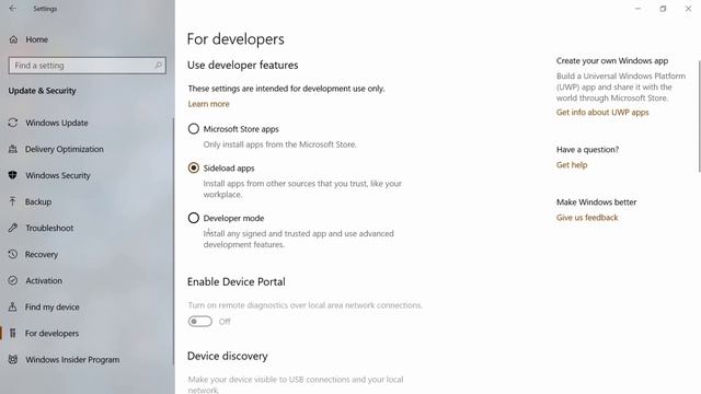 How to Enable developer option on computer 2020 | laptop me developer option kaise use kare. смотреть онлайн