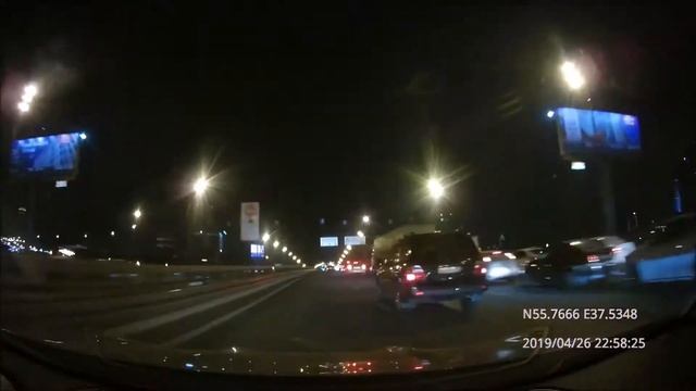 Driving in Moscow agglomeration: Красногорск - Текстильщики 26/04/2019 (timelapse) смотреть онлайн