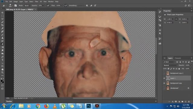 Before And After || Damaged Photo Repair | Remove Dust and Scratches |In Photoshop CC Tutorial смотреть онлайн