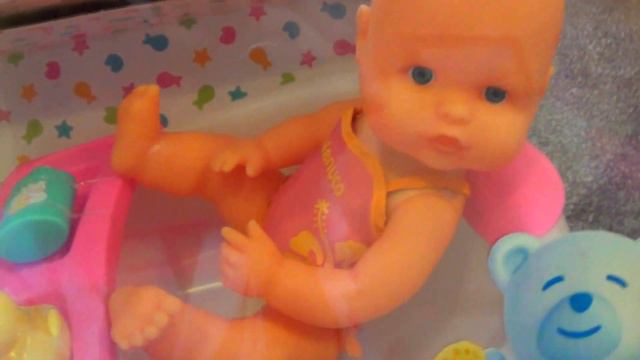♥Открываем посылку Кукла пупс ванночка аксессуары Unpacking parcel Baby doll with bath смотреть онлайн
