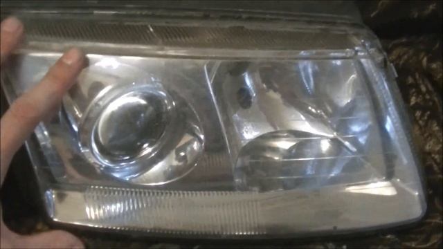 Замена "стекол" фар с Али Экспресс на VW Passat B5 - часть №2 . Тайна " стекляшек" раскрыта!! смотреть онлайн
