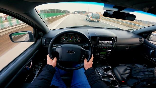 2008 Kia Sorento I 2.5 CRDi 170 Hp 4x4 POV Test Drive | Drive Wave смотреть онлайн