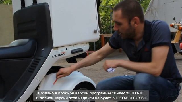 Скутер для доставки Honda Gyro Canopy TA03 в Kupiscooter смотреть онлайн