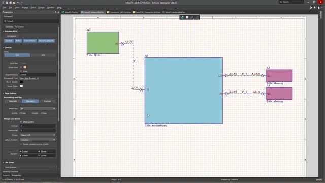 Altium Designer 18 - Multiboard design смотреть онлайн