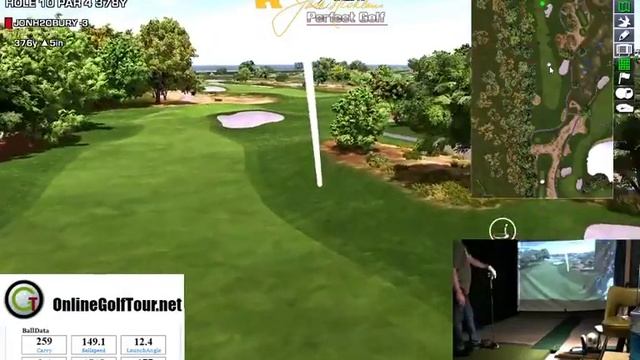 Simulation Golf-OGT-GC2-JNPG- Rd 1 PGA RSM Classic -The BEST Online Golf Tour смотреть онлайн