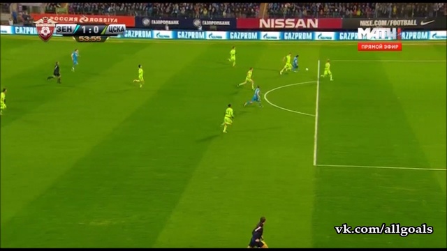 Зенит 2-0 ЦСКА / Обзор / 03.04.2016 [HD 720p]