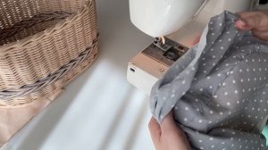Пошив чехла для корзины