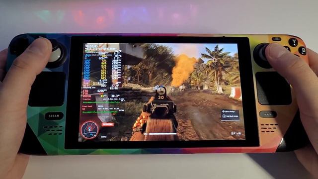 Far Cry 6 Steam Deck | All Settings | 40Hz Vs 60Hz | SteamOS