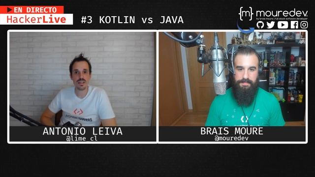 KOTLIN VS JAVA en Android | Con ANTONIO LEIVA (@lime_cl) | ? MoureDev HackerLIVE#3 смотреть онлайн