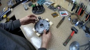 Ремонт вариатора снегохода