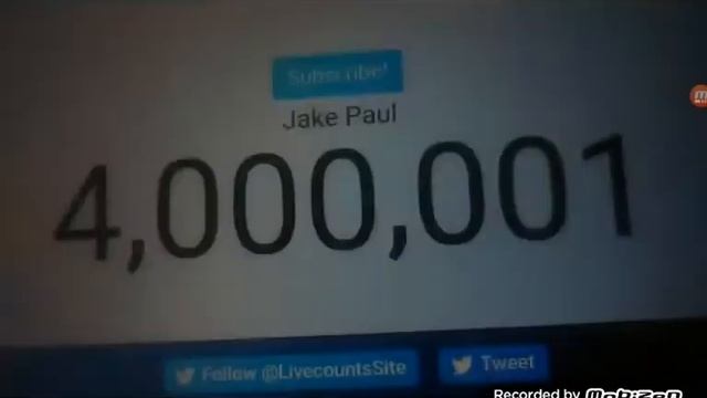 Jake Paul hits 4 million subscribers смотреть онлайн