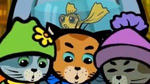 Три котенка-В мягкие тапки прыгнули лапки.