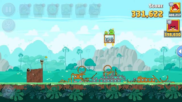 Angry Birds Friends Level 3 Tournament 947 three stars NO POWER-UP walkthrough 2021-07-05 смотреть онлайн