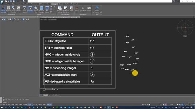 Automatic Numbering in nanoCAD using AutoLISP Program смотреть онлайн