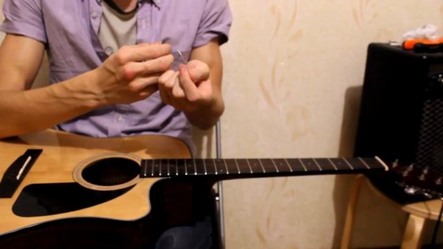 Как менять струны на гитаре смотреть онлайн