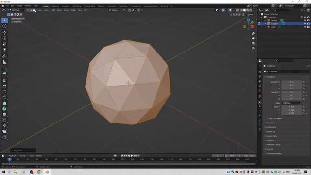BLENDER: Separate All Faces From A Mesh смотреть онлайн