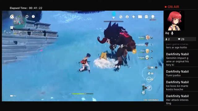 Genshin impact part 6 gameplay on PlayStation 4 смотреть онлайн