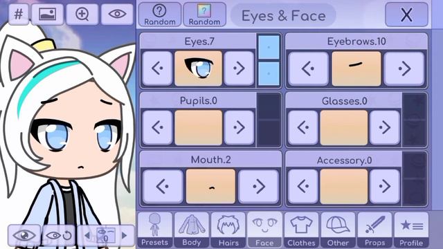 Как я создала себя в Gacha Life ( Название музыки: Мальчик на девятки)#Gacha Life смотреть онлайн