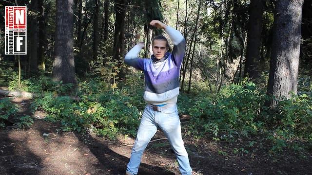 Обучение нунчаку для начинающих часть 3. NUNCHAKU FREESTYLE. Tutorial. смотреть онлайн