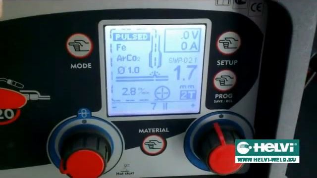 Helvi TP220. Сварка углеродистой стали смотреть онлайн