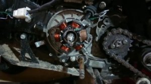 Зажигание на питбайке,  Куда подевалась искра? BSE 125,TTR 125