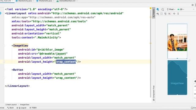 Android WorkManager with Example in hindi :- Blur Image Application part (4) in hindi :) смотреть онлайн