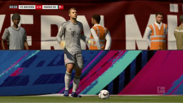 FIFA 19 - FC Bayern München vs. FSV Mainz 05 @ Allianz Arena смотреть онлайн