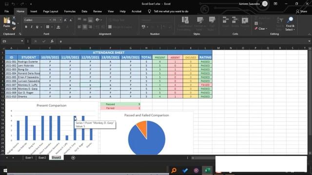 Microsoft Excel from Zero to Hero - Exercise 3 - Part 2 смотреть онлайн