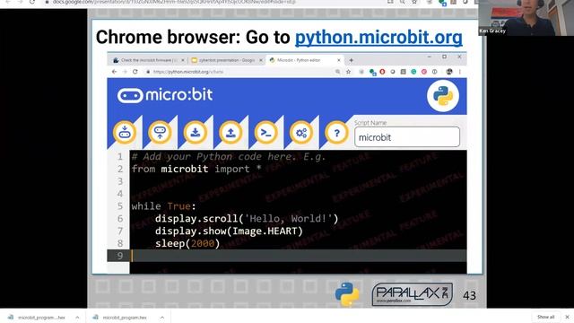 Session 1 of 3 (May 4, 2020) - Python with cyber:bot Distance Learning Course for Educators смотреть онлайн