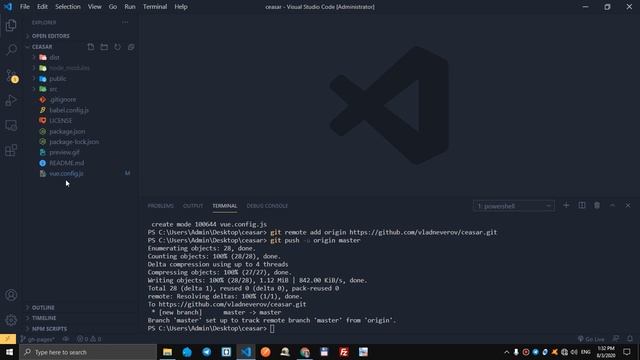 ДЕПЛОЙ VUE ПРИЛОЖЕНИЯ ► Deploy приложения на GitHub Pages смотреть онлайн