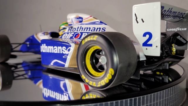 Ayrton Senna - 1994 Williams Renault FW16 San Marino GP Diecast 1/18 смотреть онлайн