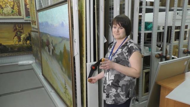 Мини-экскурсия в фондохранилище смотреть онлайн