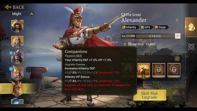 BEST Infantry hero to get first? | Alexander Hero Scroll | Game of Empires Warring Realms смотреть онлайн