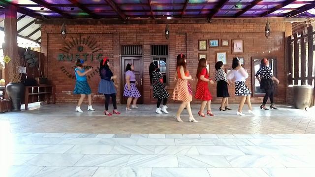 DANCE TRAVOLTA | Line Dance | смотреть онлайн