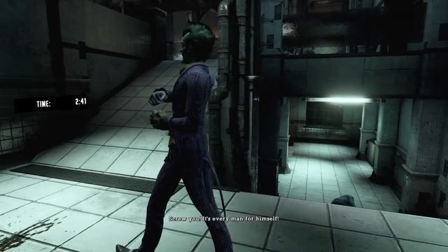 Joker commits terror, does a triple somersault, then dies смотреть онлайн